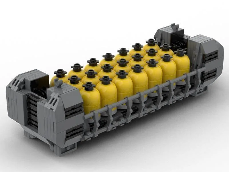 BlueBrixx Base principale Mars - Module carburant conteneur escargot (BB-102542) - prix | Brick Broker