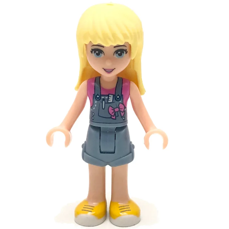 Stephanie - Magenta Top, Sand Green Apron — minifigurine LEGO | Brick Broker