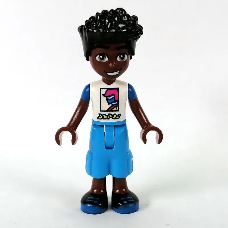 Zac - White Top, Medium Azure Pants — dans quels sets LEGO ? (fig-013250) | Brick Broker