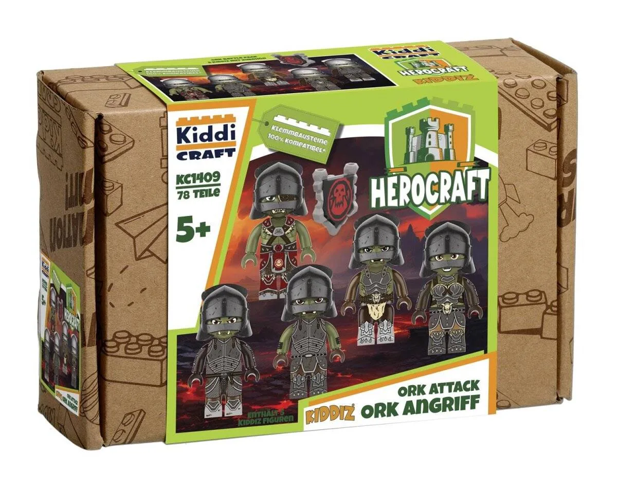 Kiddicraft Attaque d'Orc (KID-KC1409) - prix | Brick Broker
