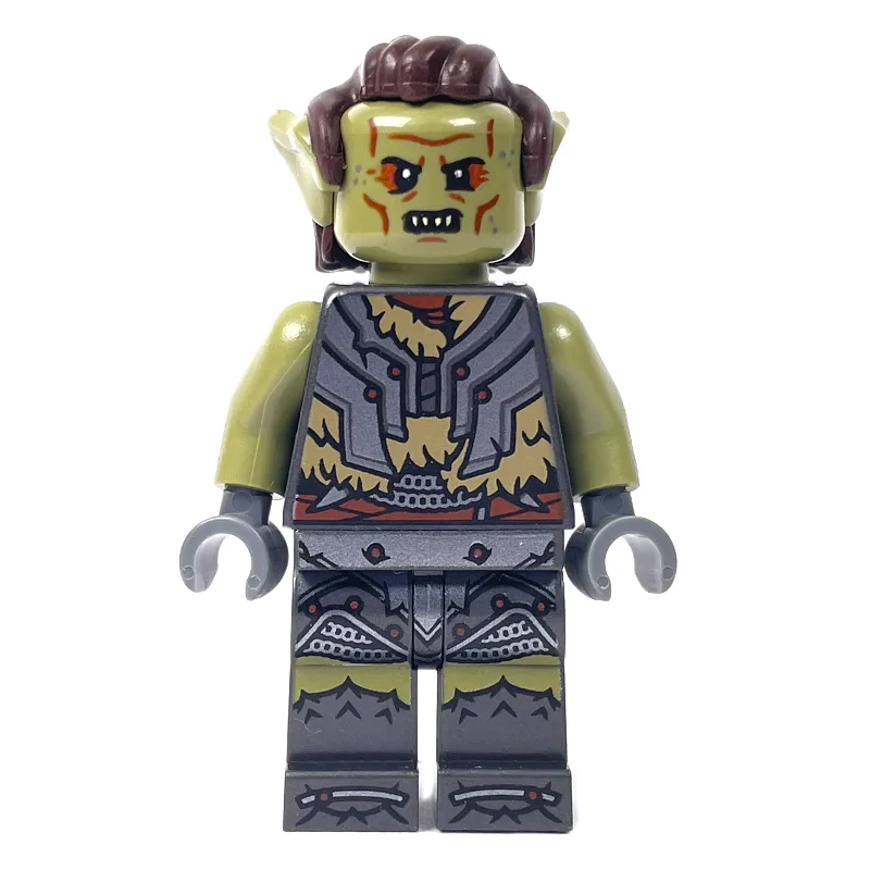 Orc, Olive Green, Dark Tan Fur Trim — dans quels sets LEGO ? (fig-015126) | Brick Broker