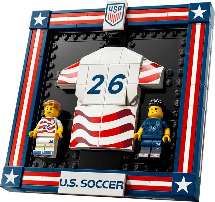LEGO 43033 2026 U.S. Soccer National Team Jersey - prix | Brick Broker