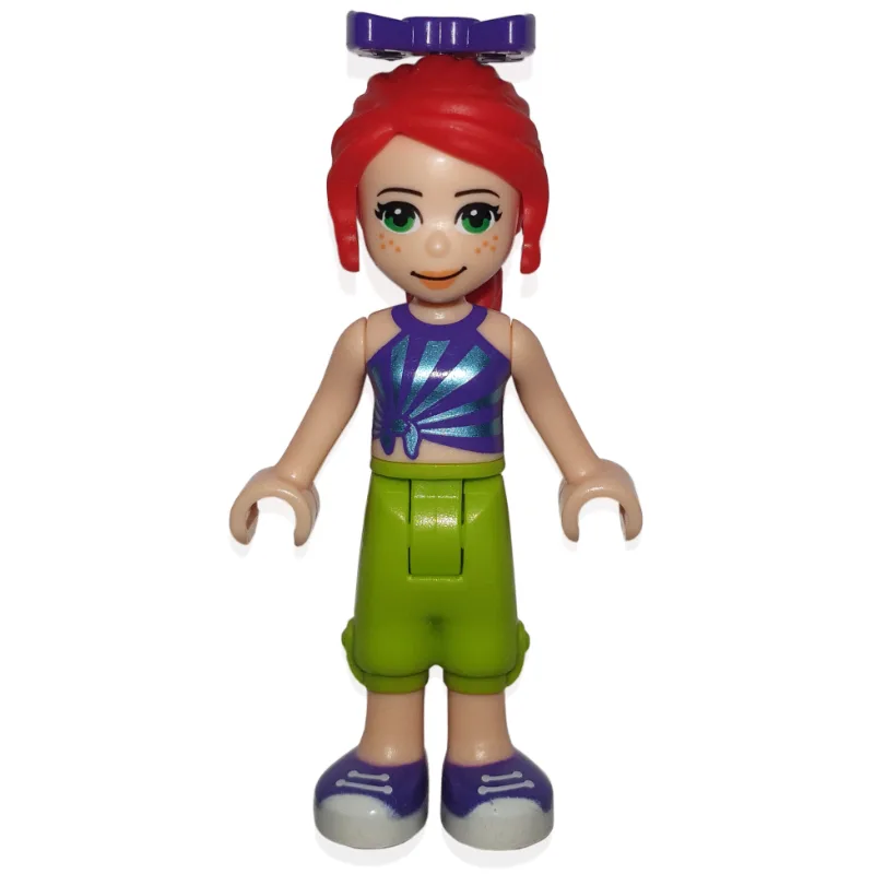 Mia - Dark Purple Top, Lime Trousers — dans quels sets LEGO ? (fig-002106) | Brick Broker