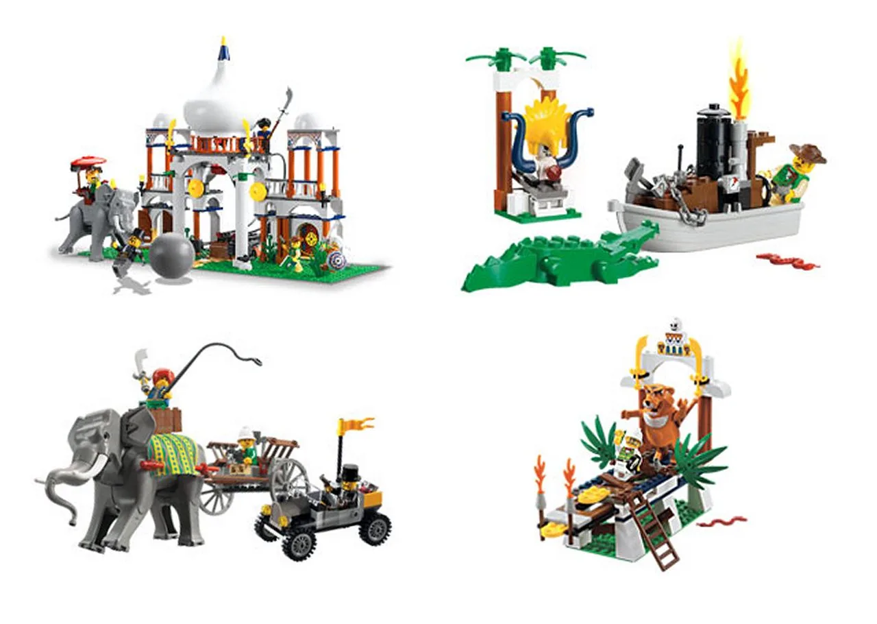 LEGO Kit Orient Expedition en Inde (K7418-1) - prix | Brick Broker