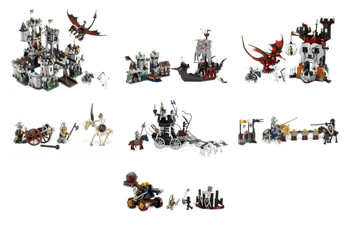 LEGO Collection Complète du Château (K7029-1) - prix | Brick Broker