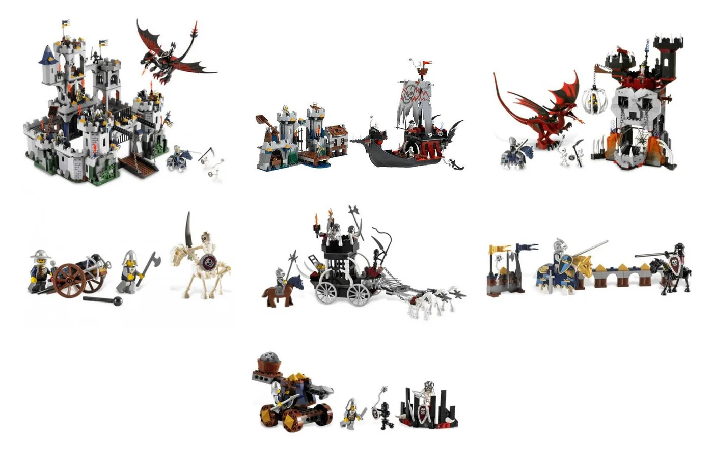 LEGO Collection Complète du Château (K7029-1) - prix | Brick Broker