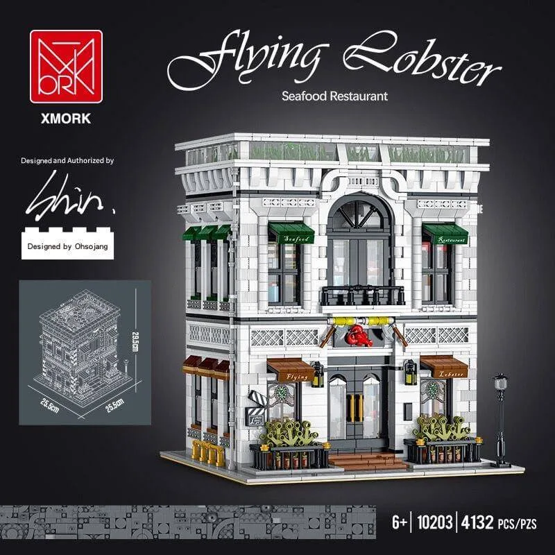 Mork Restaurant de fruits de mer 'Flying Lobster' Modulaire (MOR-010203) - prix | Brick Broker