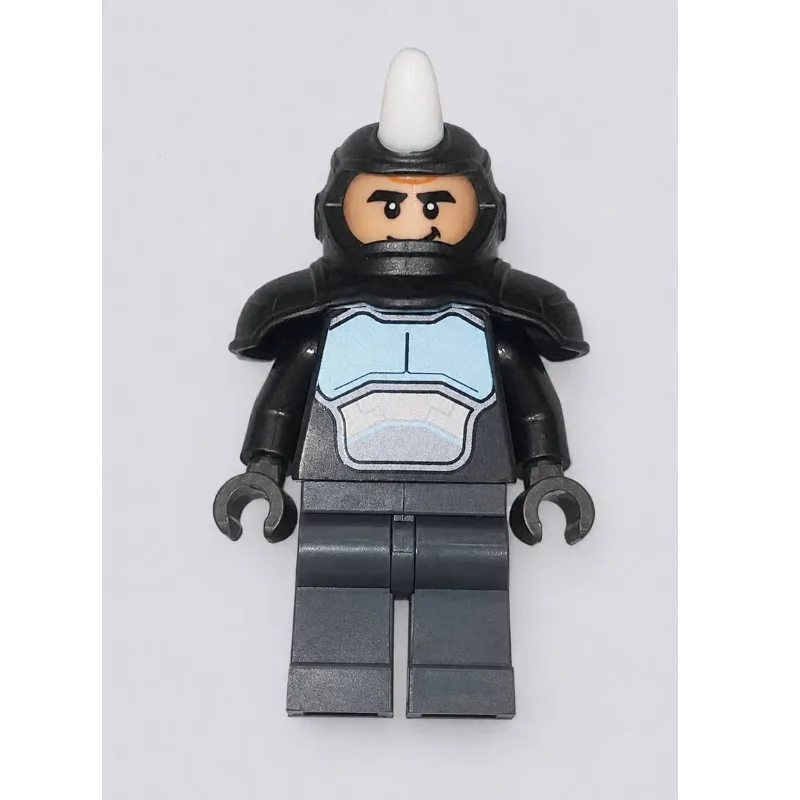 Rhino, White Horn, Metallic Blue Chest Plate — minifigurine LEGO | Brick Broker