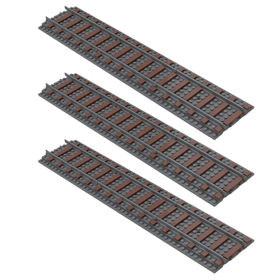 LesDiy Rails de train droits ×3 (LESDIY-3408302) - prix | Brick Broker