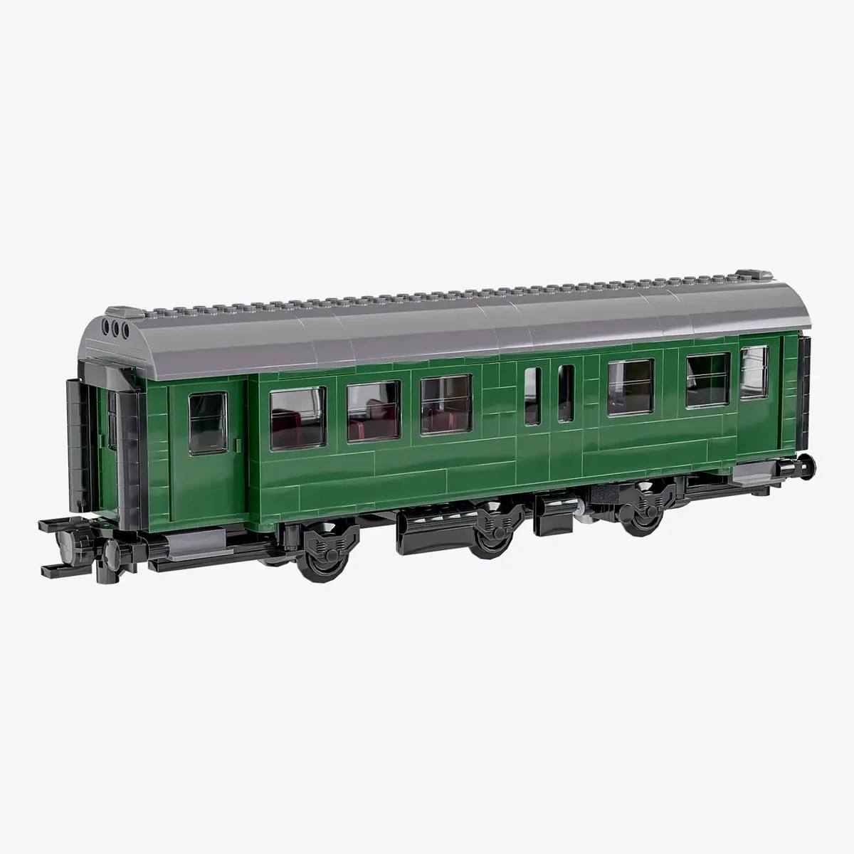 BlueBrixx Voiture de transformation 2e classe et compartiment à bagages (BB-104612) - prix | Brick Broker