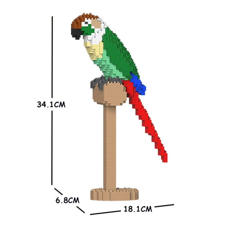 JEKCA Conure à joues vertes 01S-M01 (JEK-ST19MA20-M01) - prix | Brick Broker