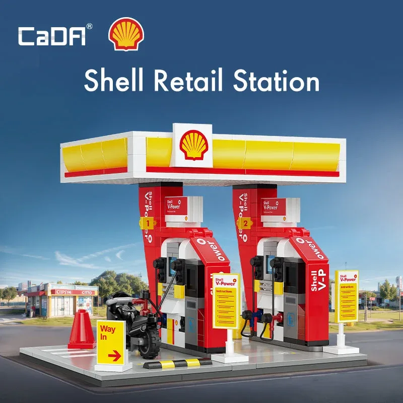 CaDA Station-service Shell (CADA-C66028W) - prix | Brick Broker