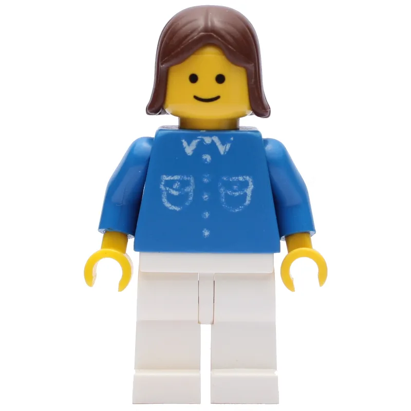 Blue Torso, White Legs, Brown Hair — dans quels sets LEGO ? (fig-010379) | Brick Broker