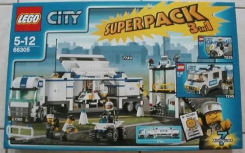 LEGO 66305 Pack 3 en 1 City Super - prix | Brick Broker