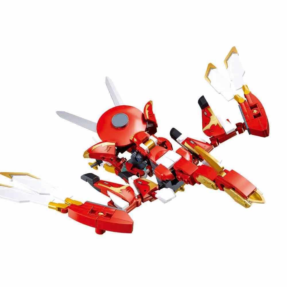 Sluban Exosuit classique de montagne/mer rouge cardinal (SLB-M38-B1277) - prix | Brick Broker