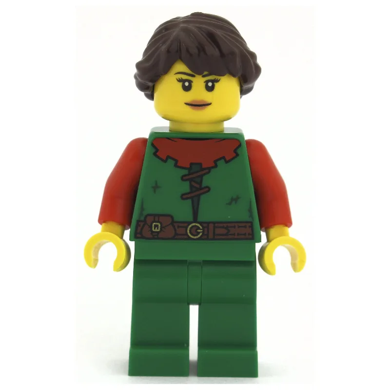 Forestwoman, Reddish Brown Hair (2022) — dans quels sets LEGO ? (fig-012856) | Brick Broker