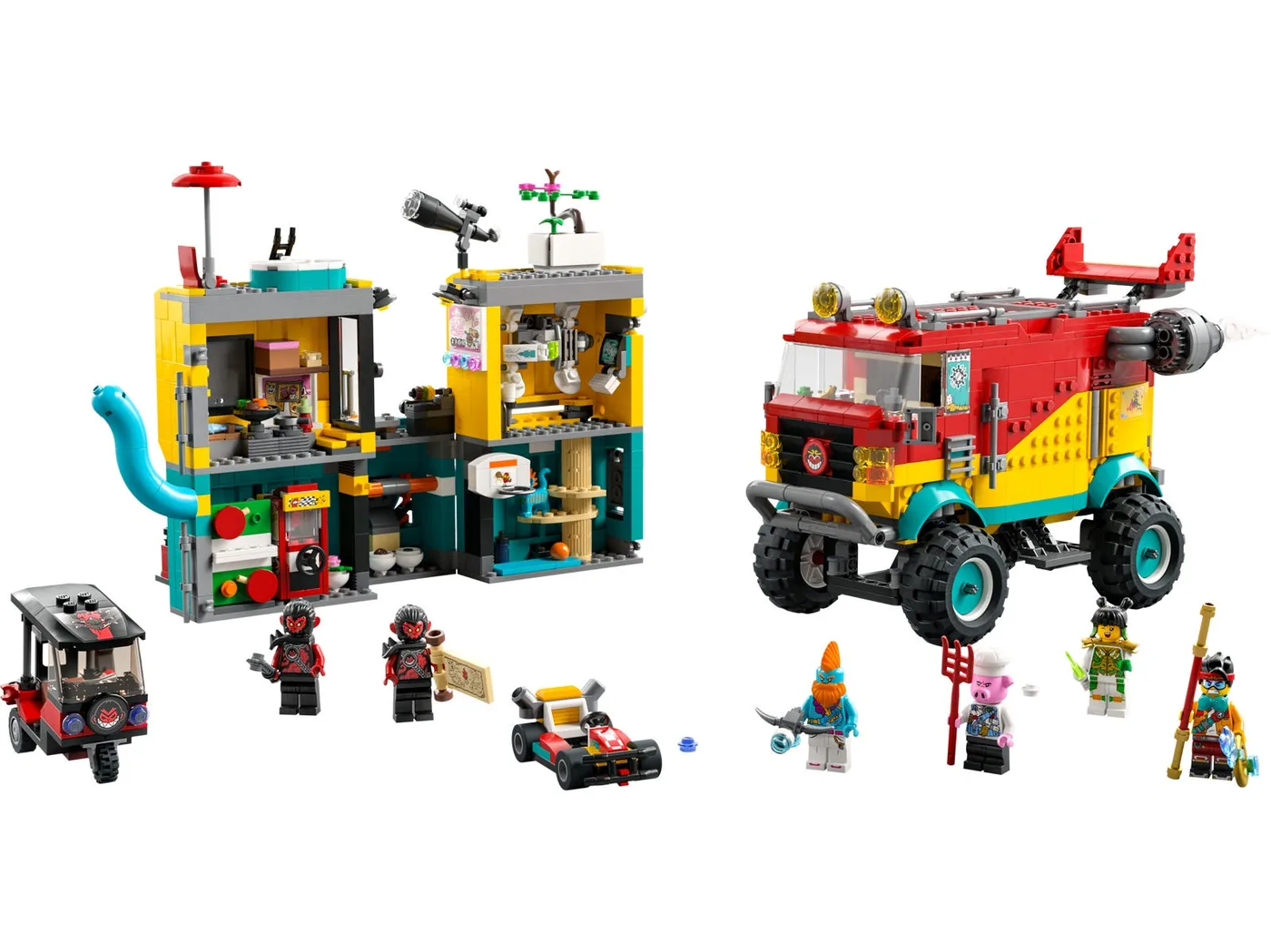 LEGO 80038 Le van de l’équipe de Monkie Kid - prix | Brick Broker