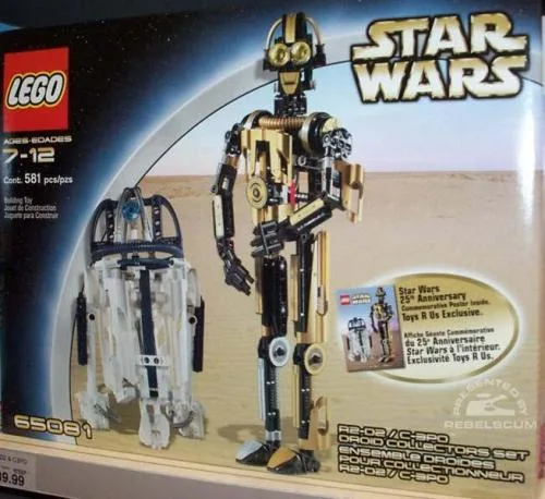 LEGO 65081 Ensemble de collectionneurs de droïdes R2-D2 / C-3PO - prix | Brick Broker