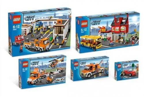 LEGO 2853301 Collection Transport CITY - prix | Brick Broker