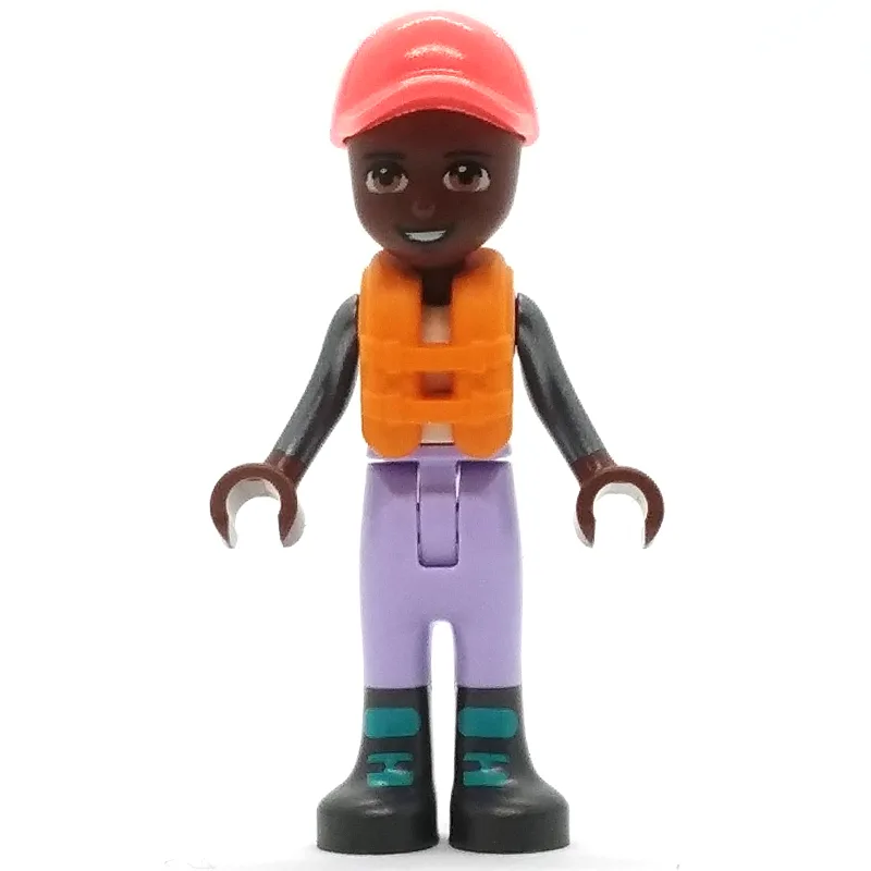 Elijah - Wetsuit, Lifejacket, Coral Cap — minifigurine LEGO | Brick Broker