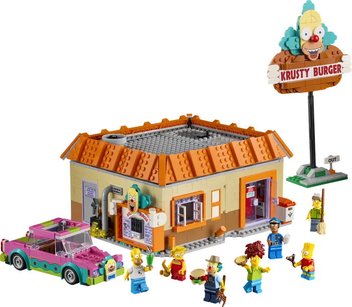 LEGO 10352 Les Simpson : Krusty Burger - prix | Brick Broker