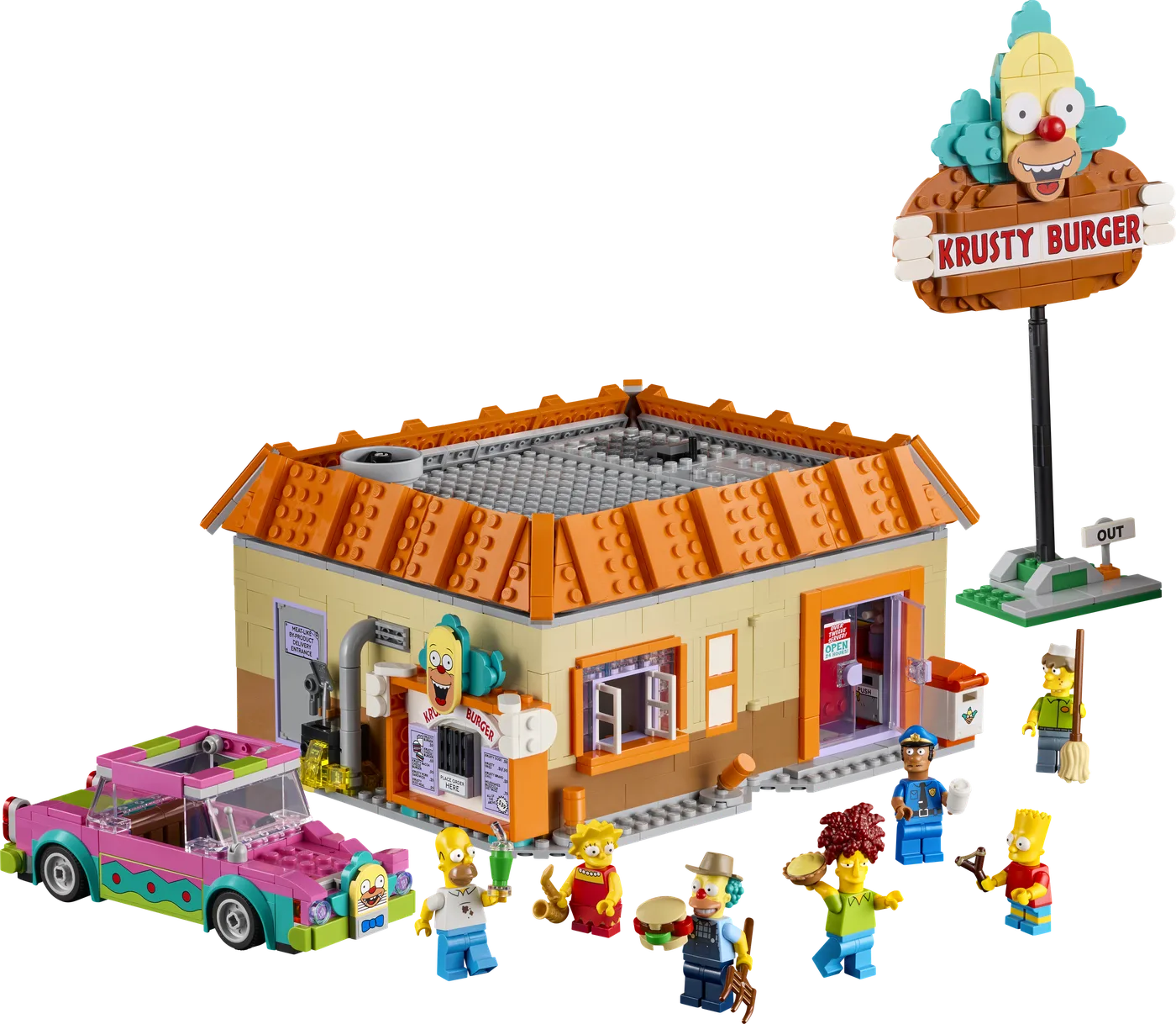 LEGO 10352 Les Simpson : Krusty Burger - prix | Brick Broker