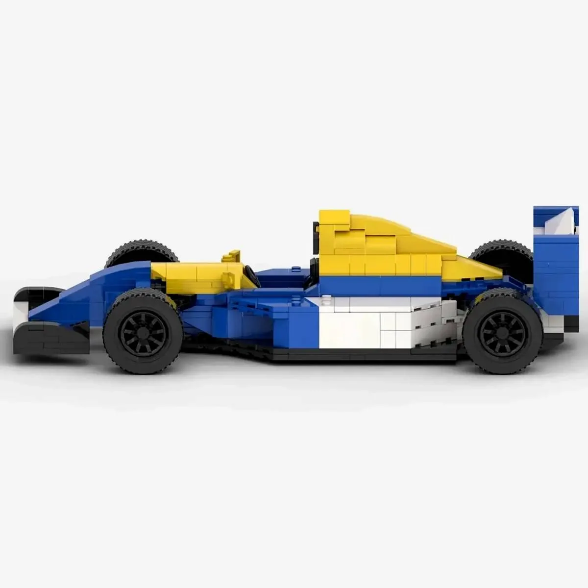 BlueBrixx Formule 1 de 1992 bleu/blanc/jaune (BB-103407) - prix | Brick Broker