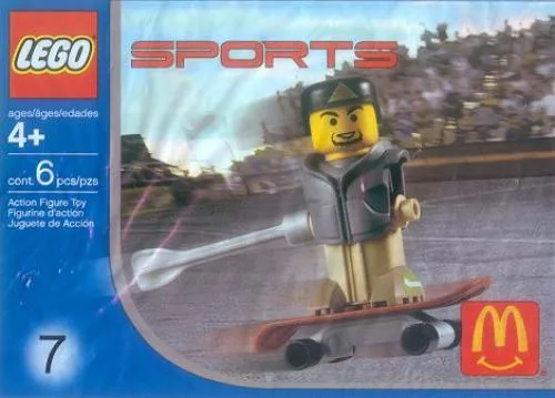 LEGO 7921 Skateur en gilet gris - prix et où acheter | Brick Broker