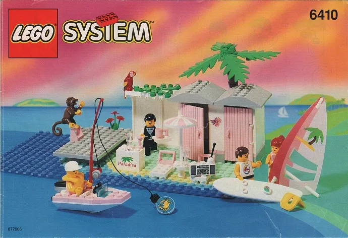 LEGO 6410 Plage avec Cabanes - prix et où acheter | Brick Broker