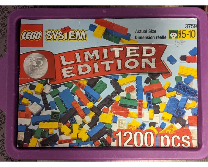 LEGO 3759 Bac du 35e anniversaire - prix | Brick Broker
