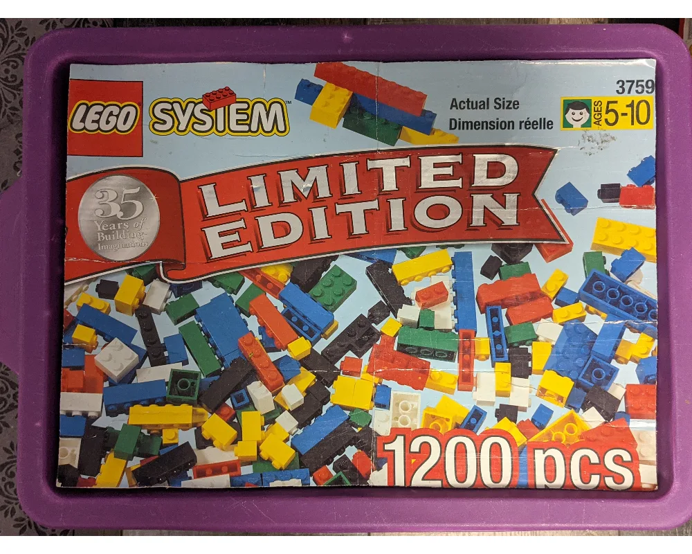 LEGO 3759 Bac du 35e anniversaire - prix | Brick Broker