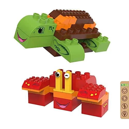 BioBuddi Aventure sous-marine | Tortue et crabe (BIOBUDDI-BB-0252) - prix | Brick Broker