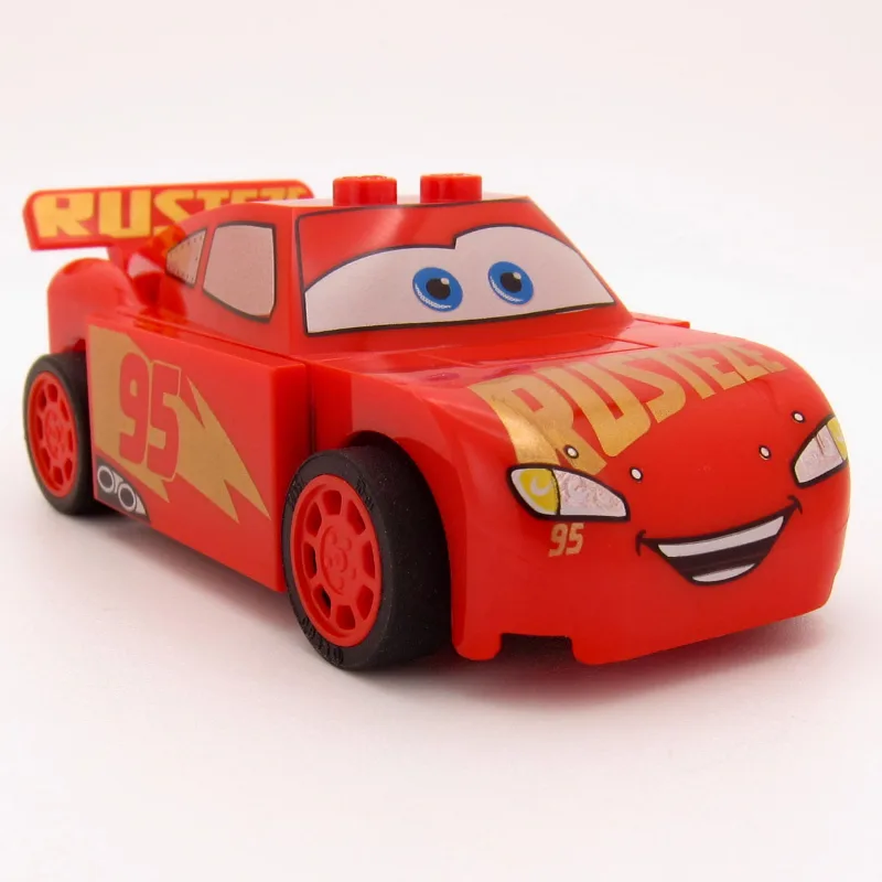 Lightning McQueen, Juniors, Large Rust-eze Lo… — minifigurine LEGO | Brick Broker