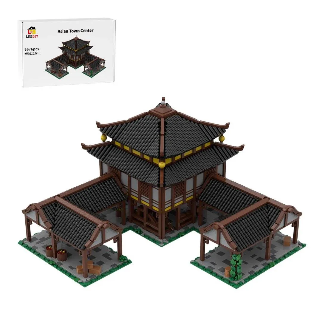 LesDiy Architecture du centre-ville d'Asie de l'Est (LESDIY-3700120) - prix | Brick Broker