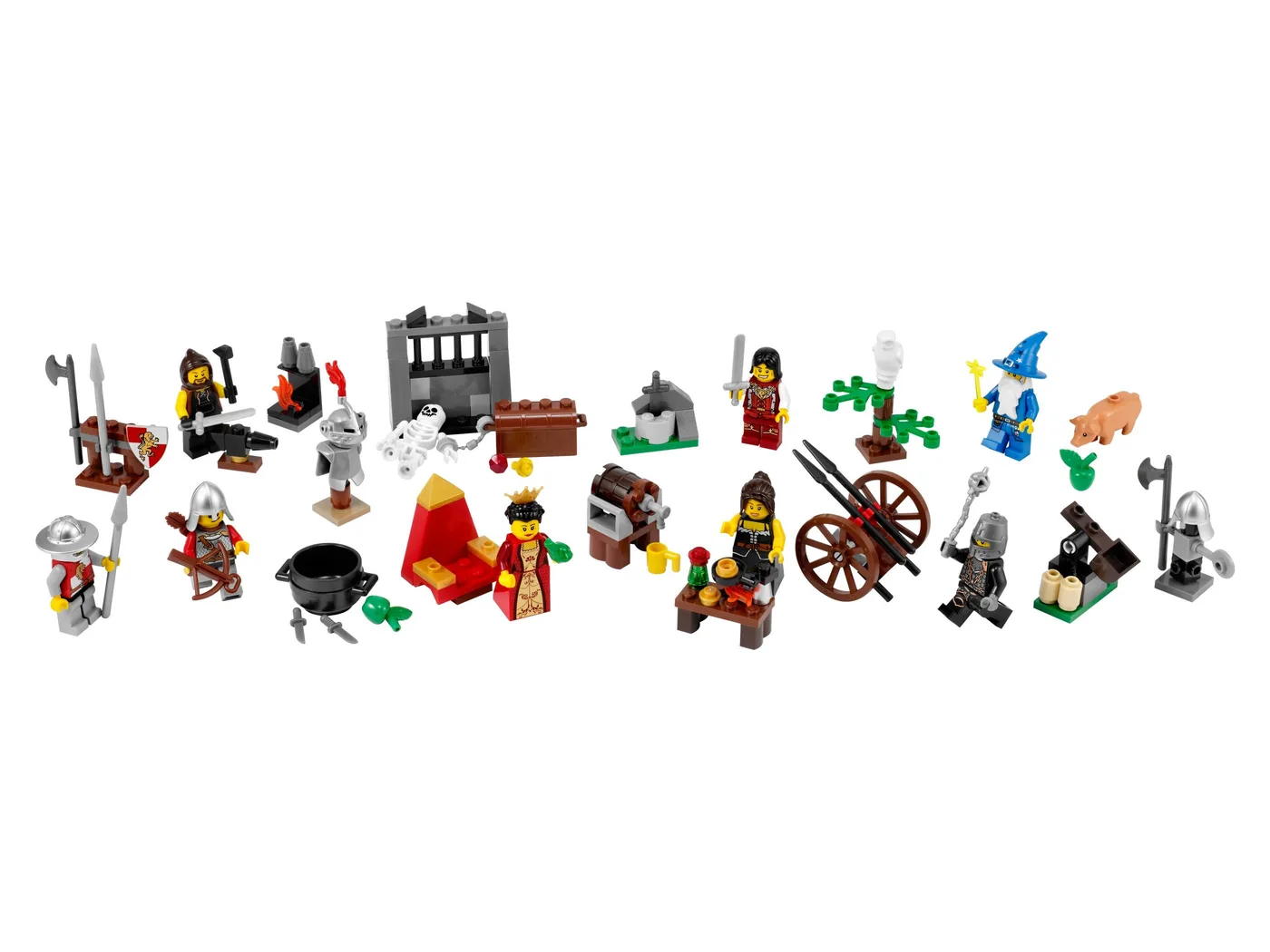 LEGO 7952 Calendrier de l'Avent Château 2010 (Kingdoms) - prix | Brick Broker