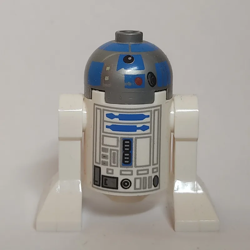 Astromech Droid, R2-D2, Flat Silver Dome, Blu… — minifigurine LEGO | Brick Broker