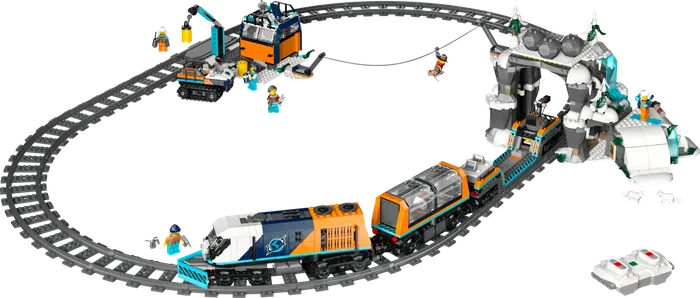 LEGO 60470 Train Polaire Express Arctique des Explorateurs - prix | Brick Broker
