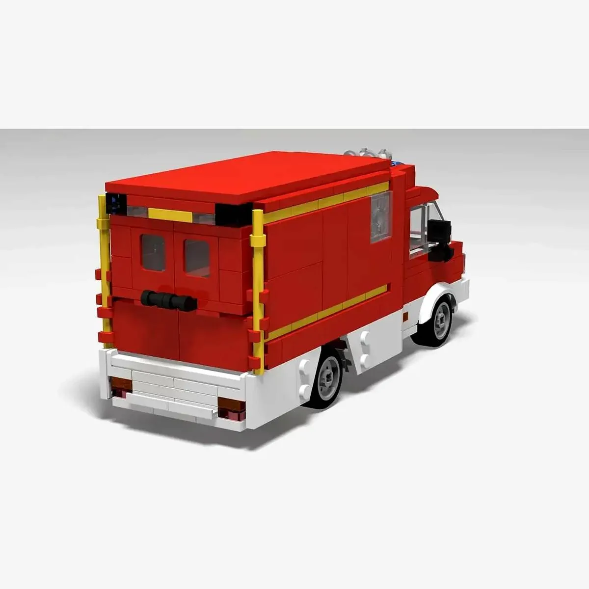 BlueBrixx Voiture de secours des pompiers (BB-103084) - prix | Brick Broker