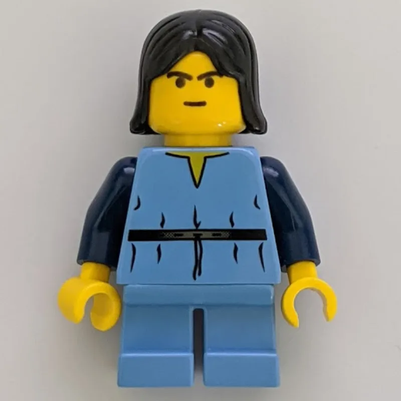 Boba Fett, Child, Medium Blue Outfit, Yellow… — minifigurine LEGO | Brick Broker