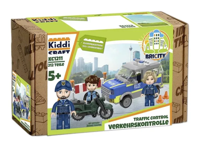 Kiddicraft Contrôle du trafic LEGO (KID-KC1211) - prix | Brick Broker