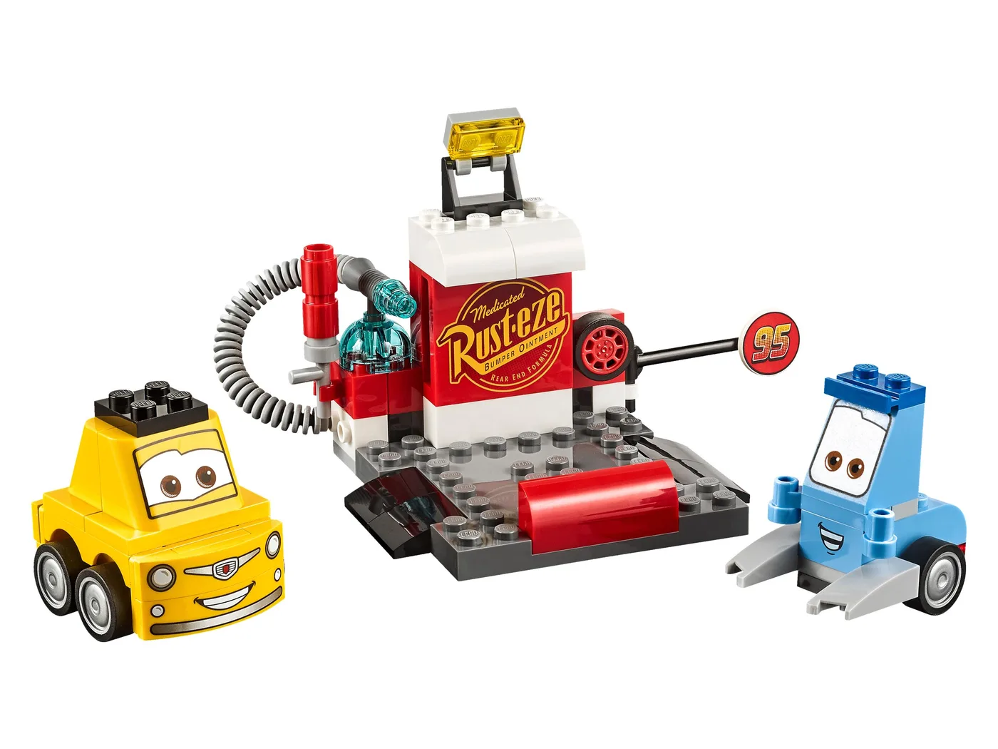 LEGO 10732 L'arrêt au stand de Guido et Luigi - prix | Brick Broker