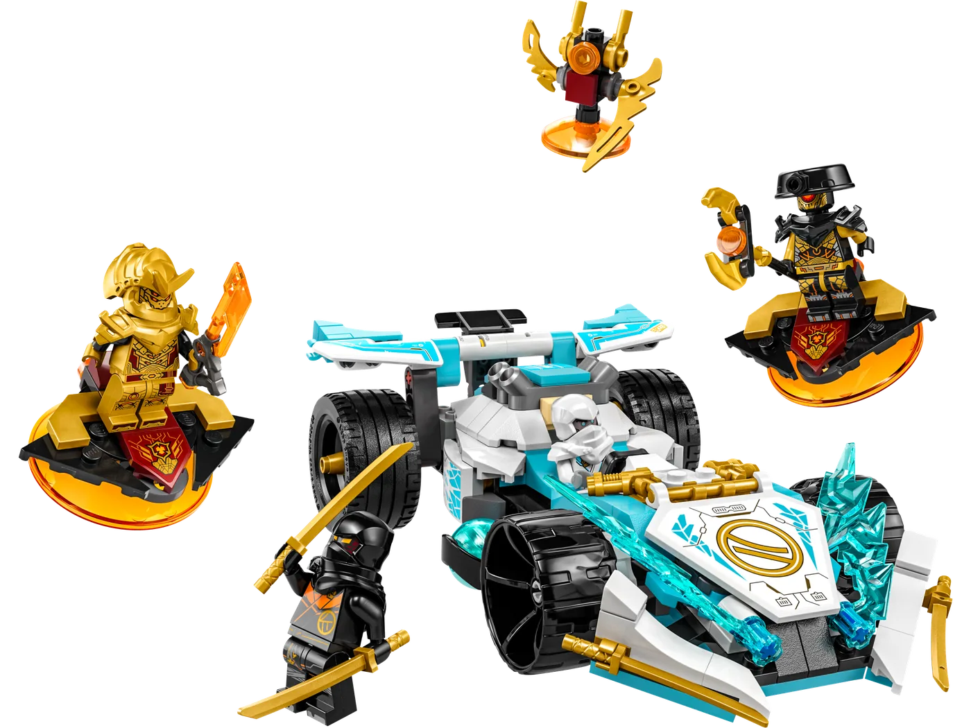 LEGO 71791 La Voiture de Course Spinjitzu de Zane – Puissance du Dragon - prix | Brick Broker