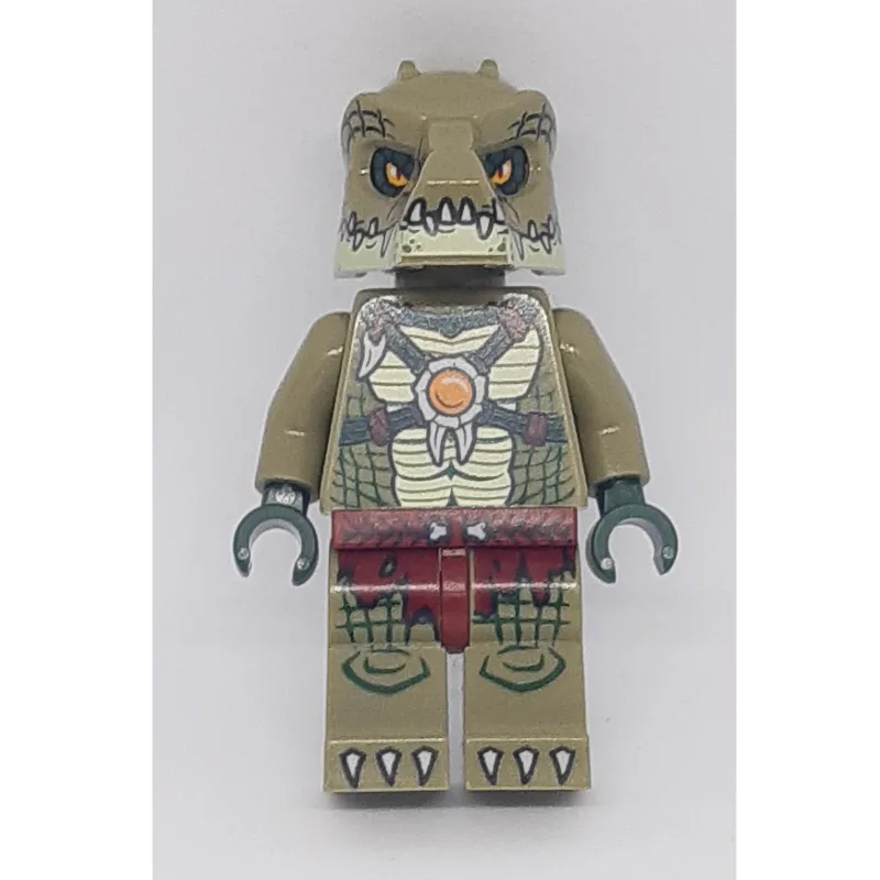 Crocodile Warrior with Tan Jaw — dans quels sets LEGO ? (fig-005726) | Brick Broker