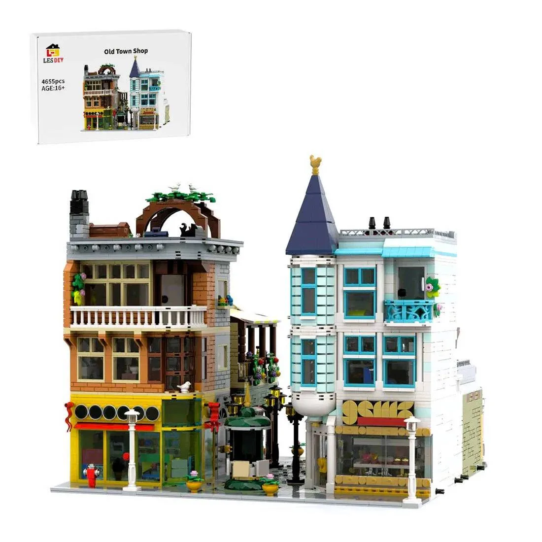 LesDiy Scène de rue en diagonale de la boutique de la Vieille Ville (LESDIY-3595090) - prix | Brick Broker