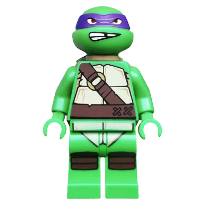 Donatello with Clenched Teeth — dans quels sets LEGO ? (fig-003330) | Brick Broker