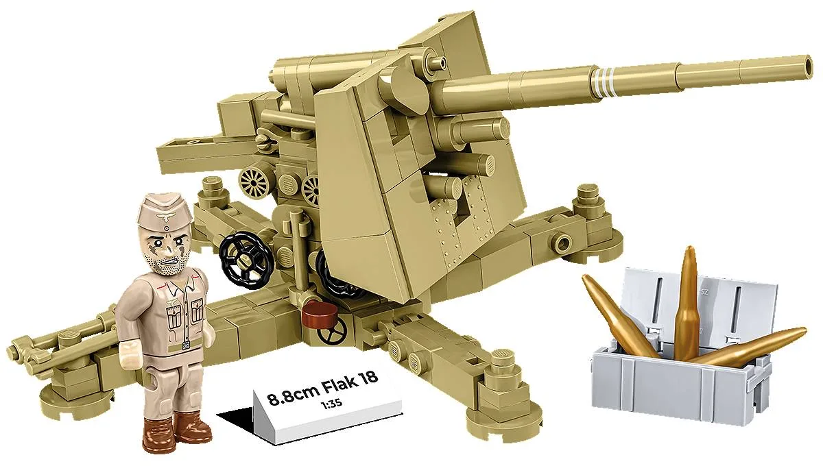 COBI Flak 18 de 8,8 cm (COBI-3141) - prix | Brick Broker