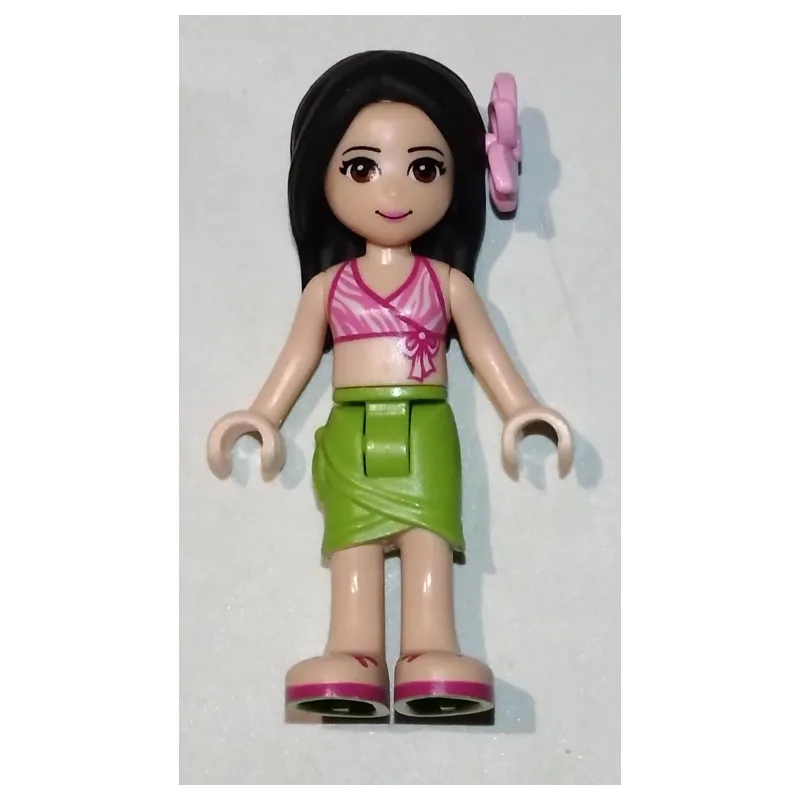 Martina - Dark Pink Bikini, Lime Skirt — dans quels sets LEGO ? (fig-002604) | Brick Broker