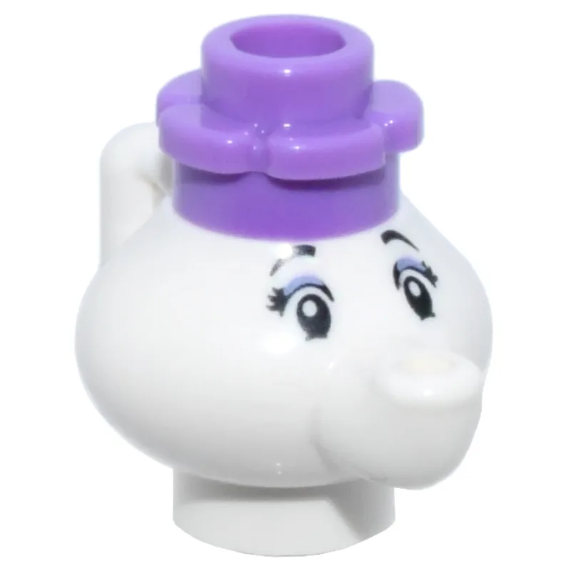 Mrs. Potts, Medium Lavender Lid — dans quels sets LEGO ? (fig-016239) | Brick Broker