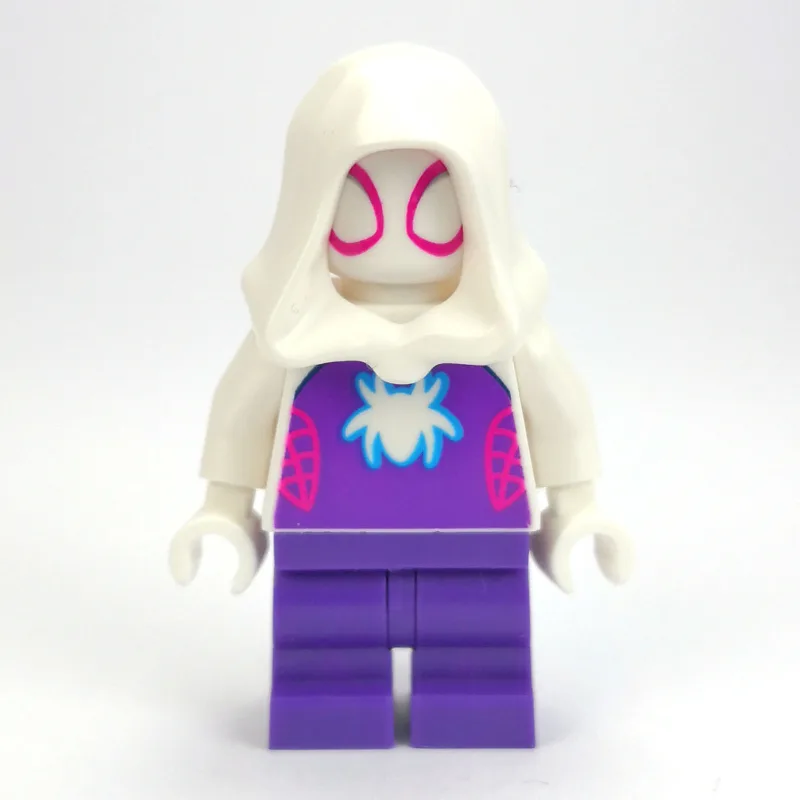 Ghost-Spider / Spider-Gwen, Medium Legs, Whit… — minifigurine LEGO | Brick Broker