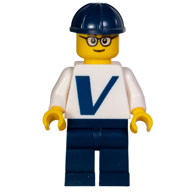 Vestas Employee - Glasses — dans quels sets LEGO ? (fig-009231) | Brick Broker
